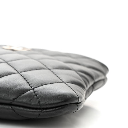 Chanel Lambskin Quilted Crossbody Bag Black 10 of 10