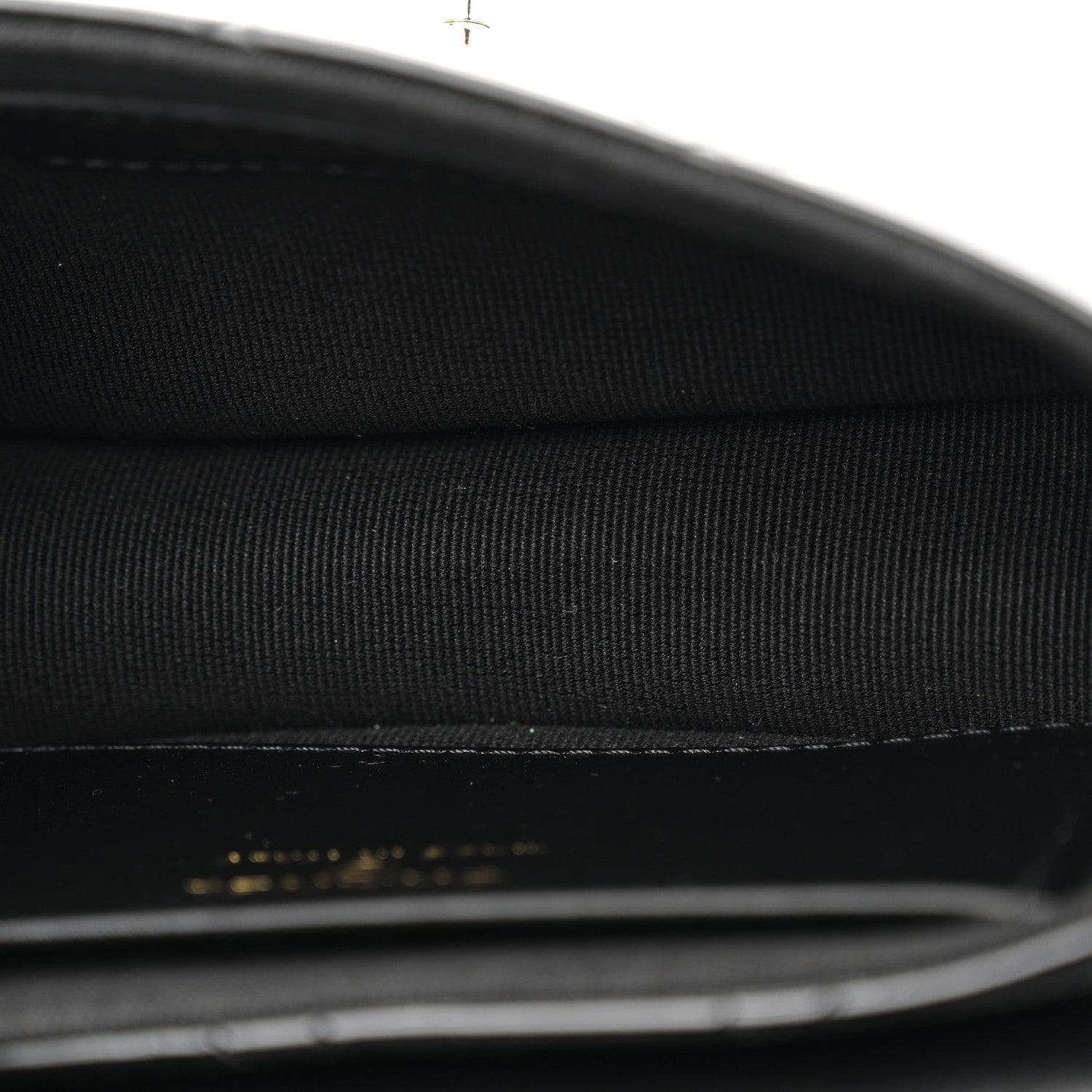Chanel Patent Calfskin Quilted Mini Clutch Black 5 of 10
