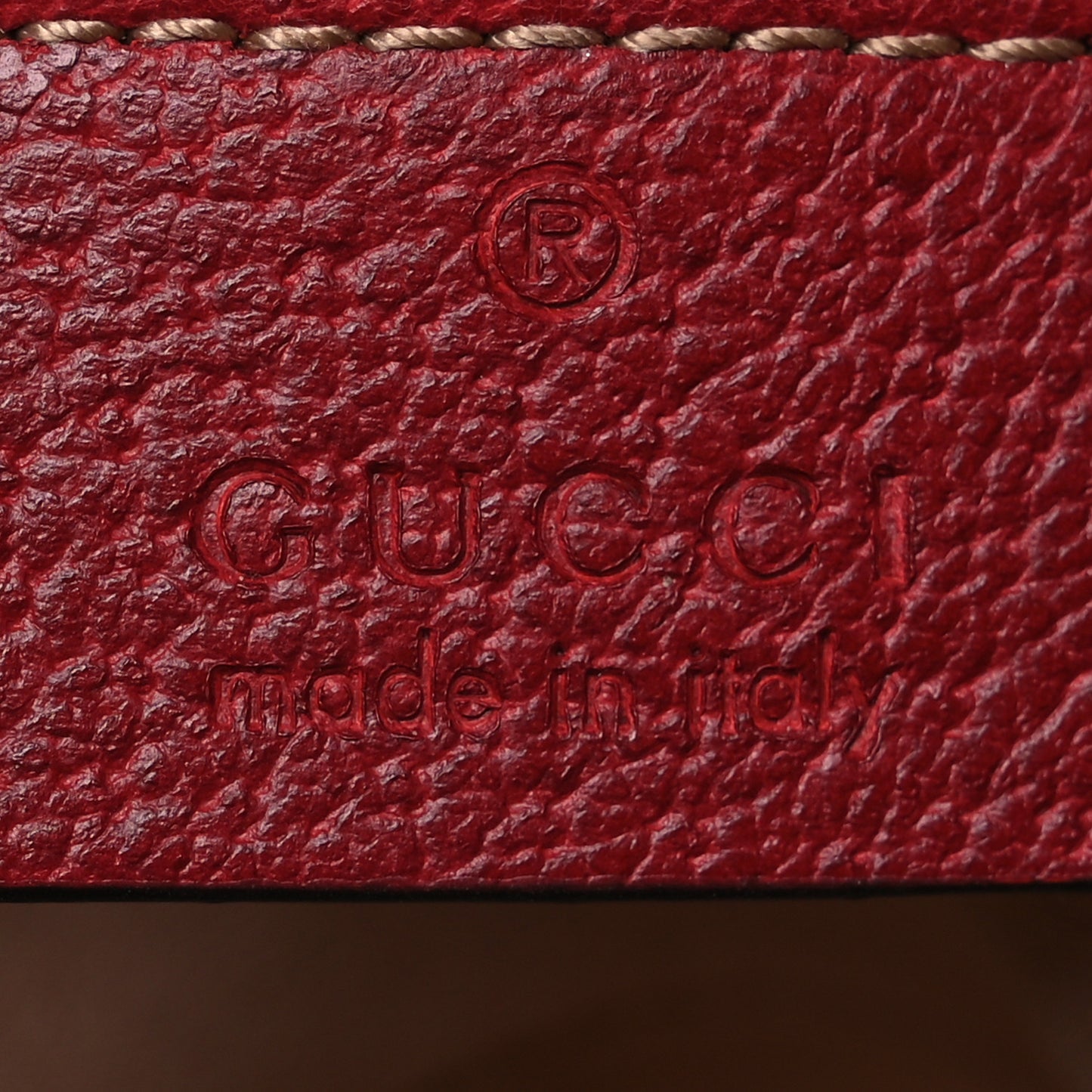 GG Supreme Monogram Flora Web Mini Ophidia Shoulder Bag Red