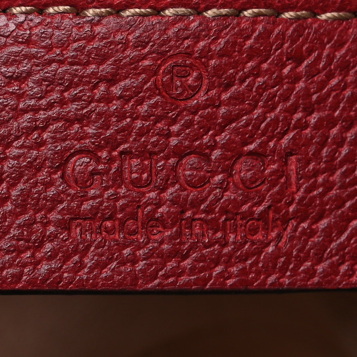 Gucci GG Supreme Monogram Flora Web Mini Ophidia Shoulder Bag Red 6 of 10