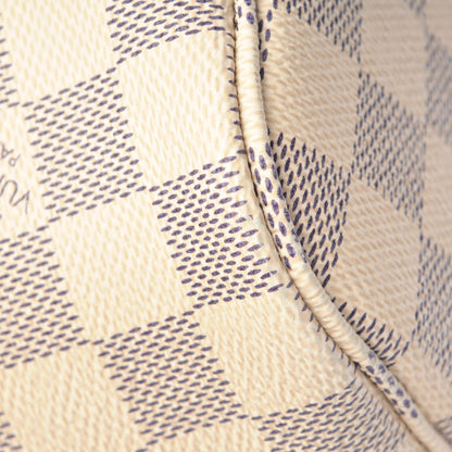 Louis Vuitton Damier Azur Neo Neverfull MM Rose Ballerine 19 of 24