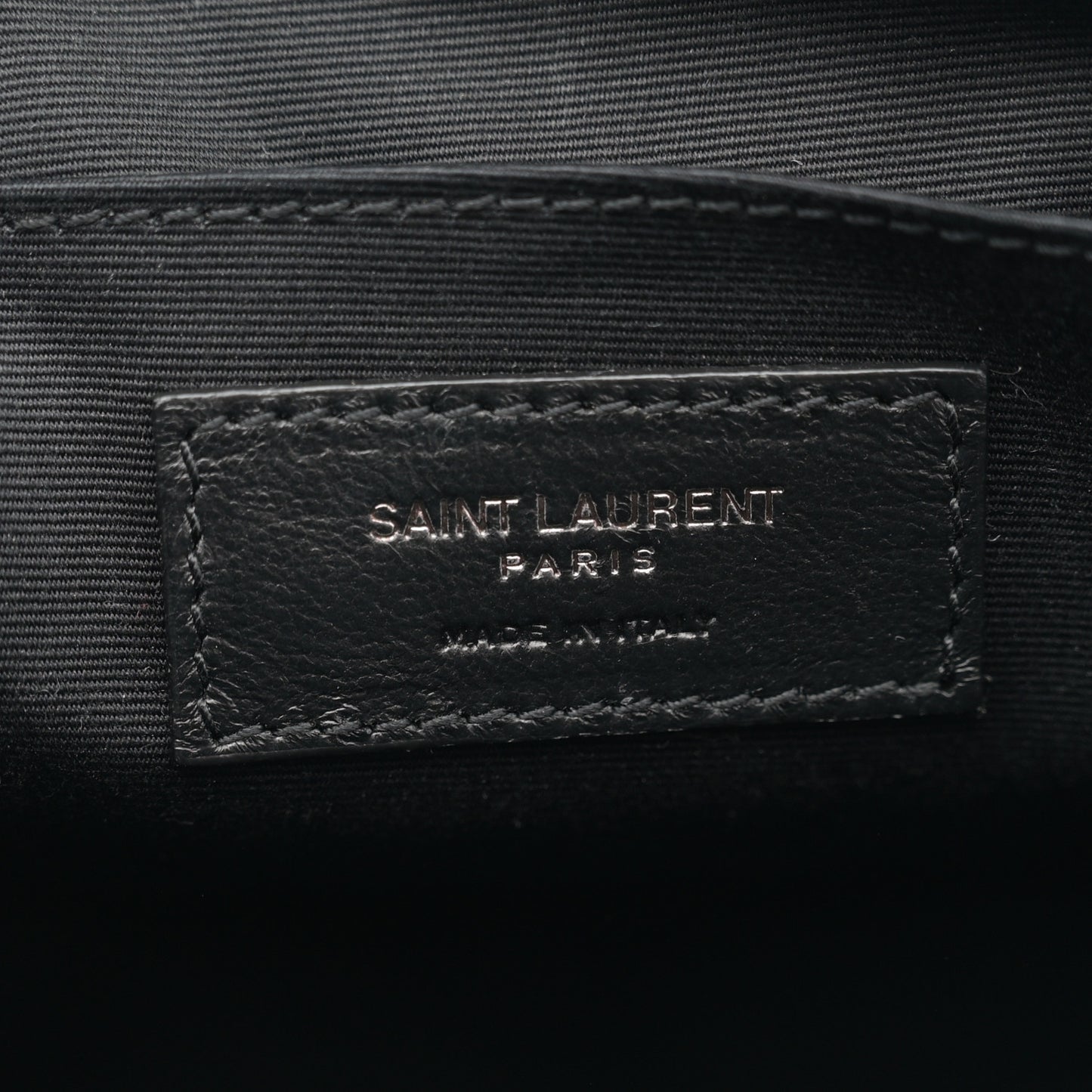 Calfskin Matelasse Monogram Monochrome Lou Camera Bag Black