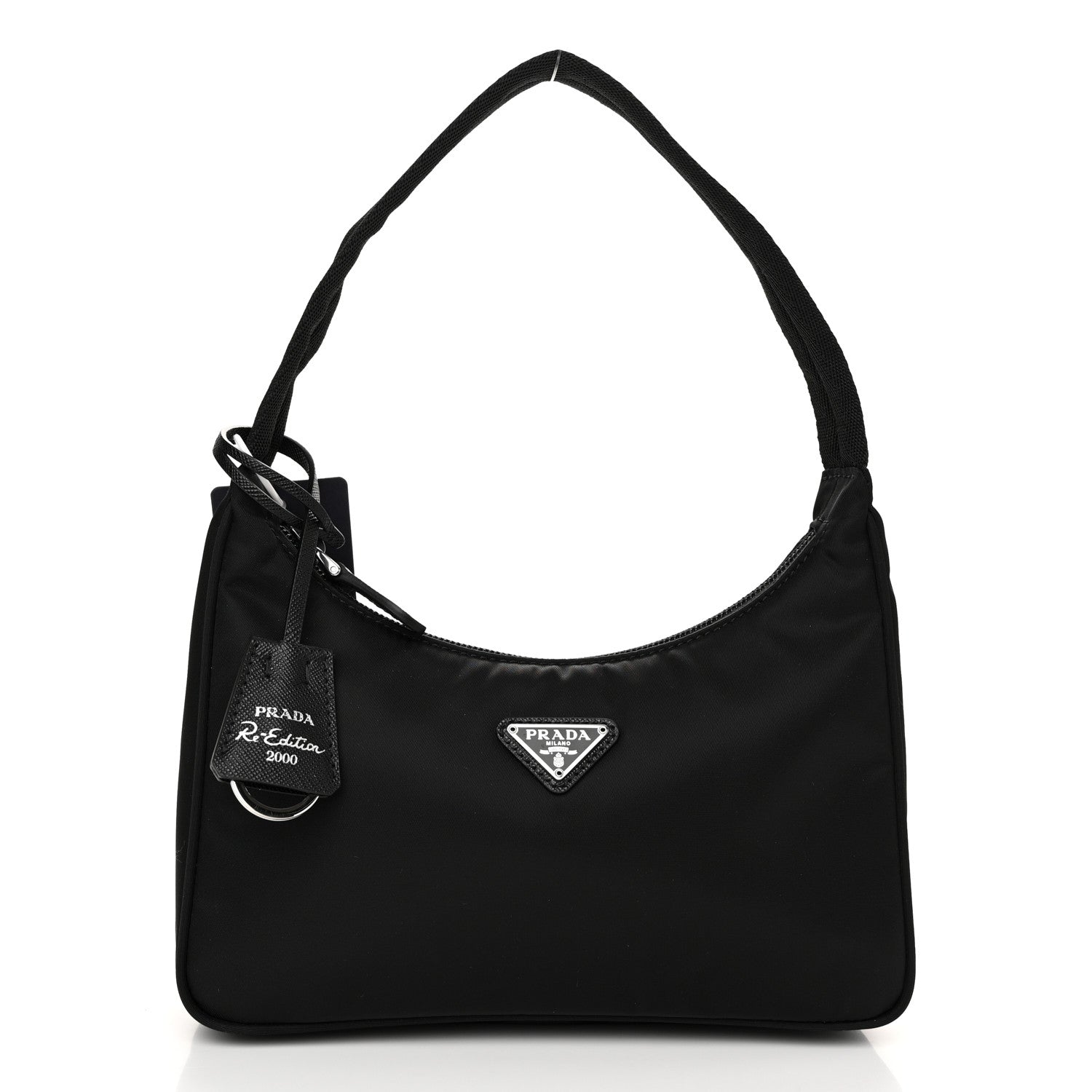 Prada Tessuto Nylon Mini Re-Edition 2000 Bag Black 1 of 12