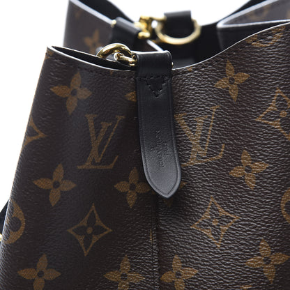 Louis Vuitton Monogram Neonoe MM Black 9 of 10