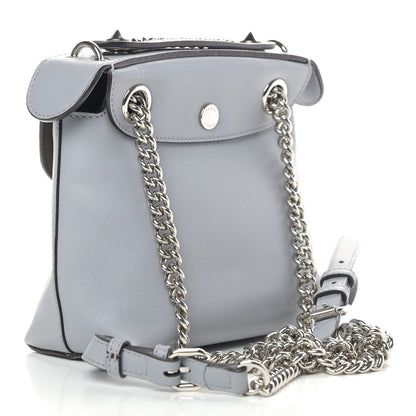 Fendi Vitello Century Opaco Mini Back to School Backpack Azzurro Polvere 4 of 12