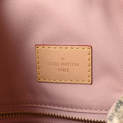 Louis Vuitton Damier Azur Graceful MM Rose Ballerine 6 of 8