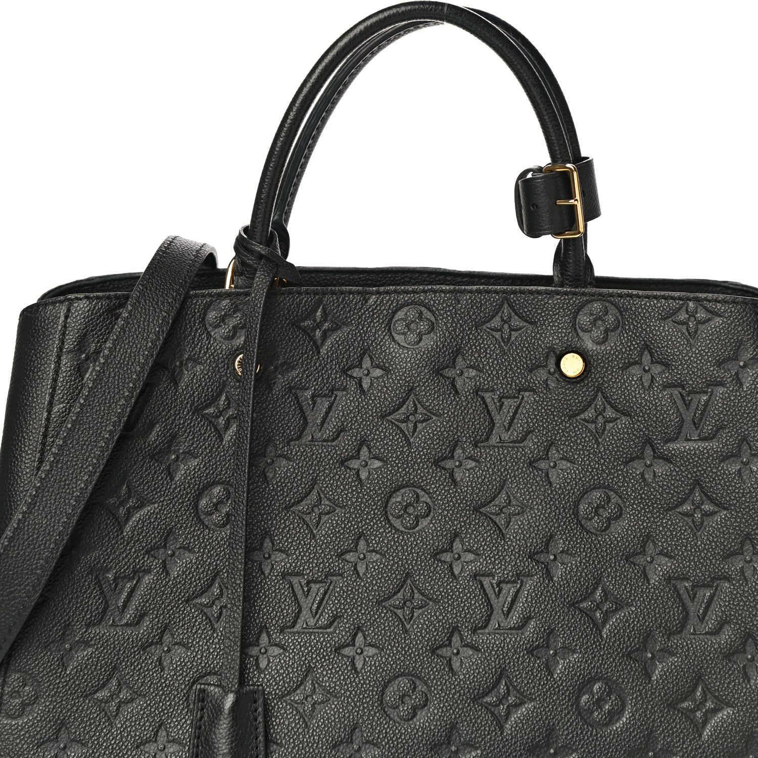 Louis Vuitton Empreinte Montaigne GM Black 7 of 12