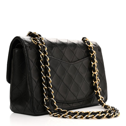 Chanel Lambskin Quilted Small Double Flap Black 3 of 15