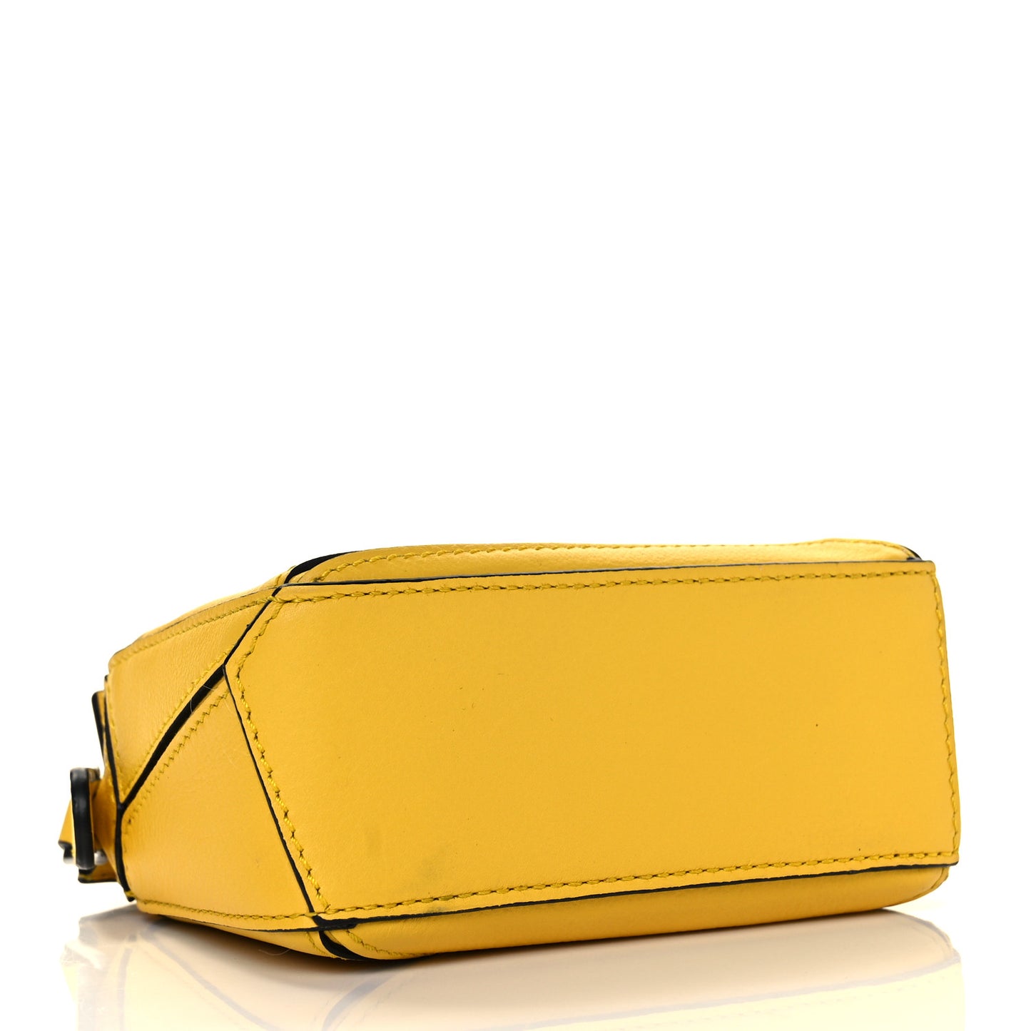 Calfskin Nano Puzzle Bag Yellow