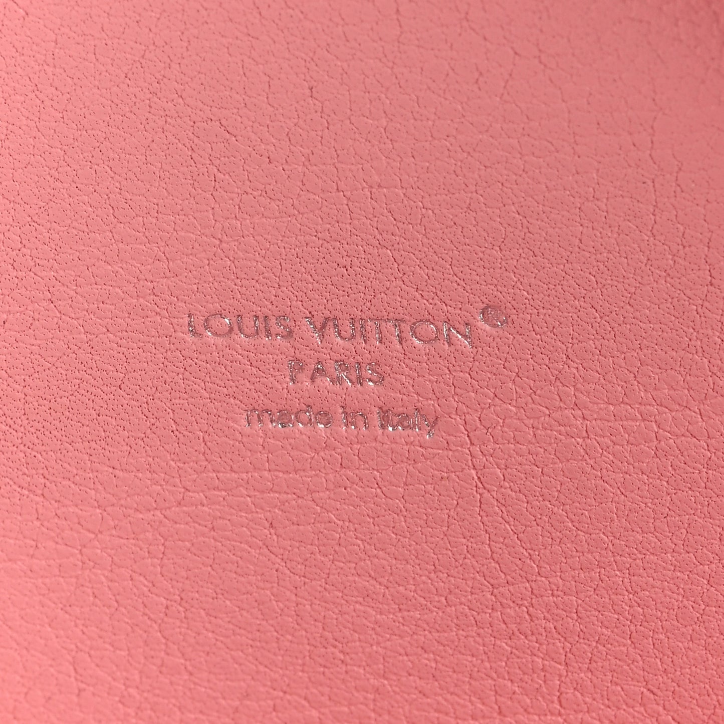 LV Donut Bag Charm Key Holder Pink