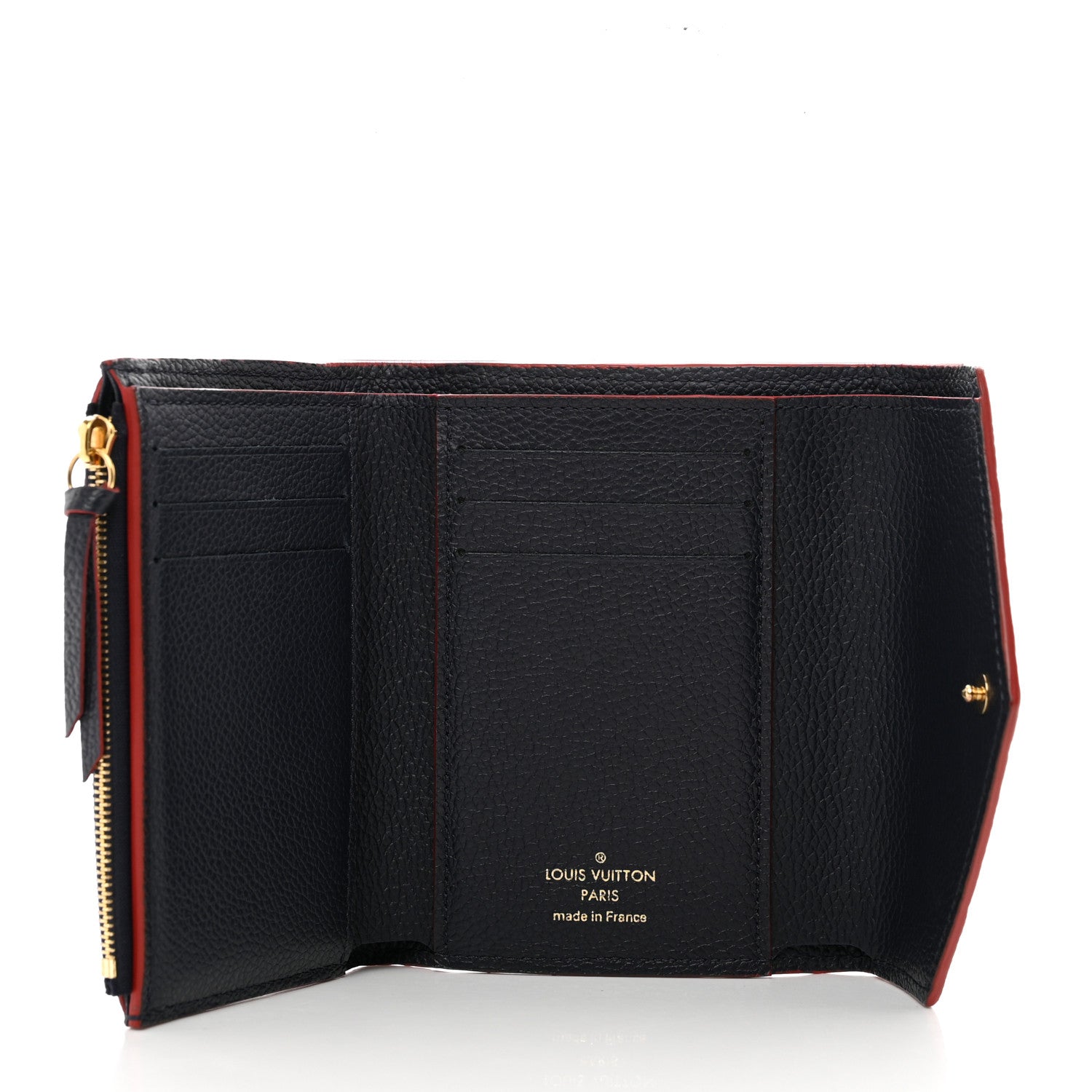 Louis Vuitton Empreinte Victorine Wallet Marine Rouge 5 of 6