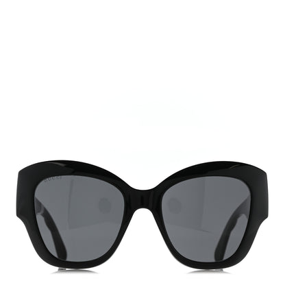 Gucci Acetate GG Butterfly Sunglasses GG0808S Black 2 of 9