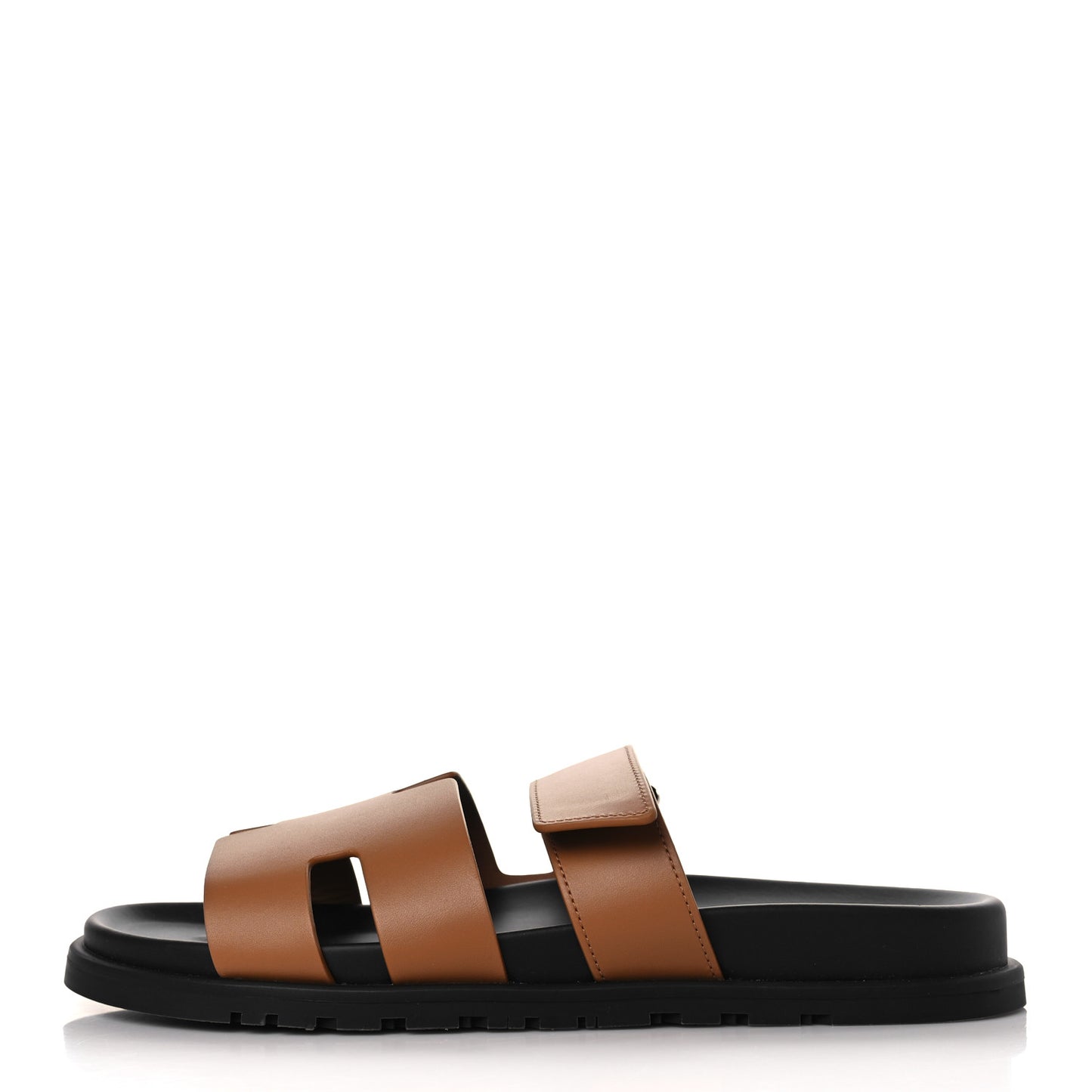 Calfskin Mens Chypre Sandals 42.5 Gold