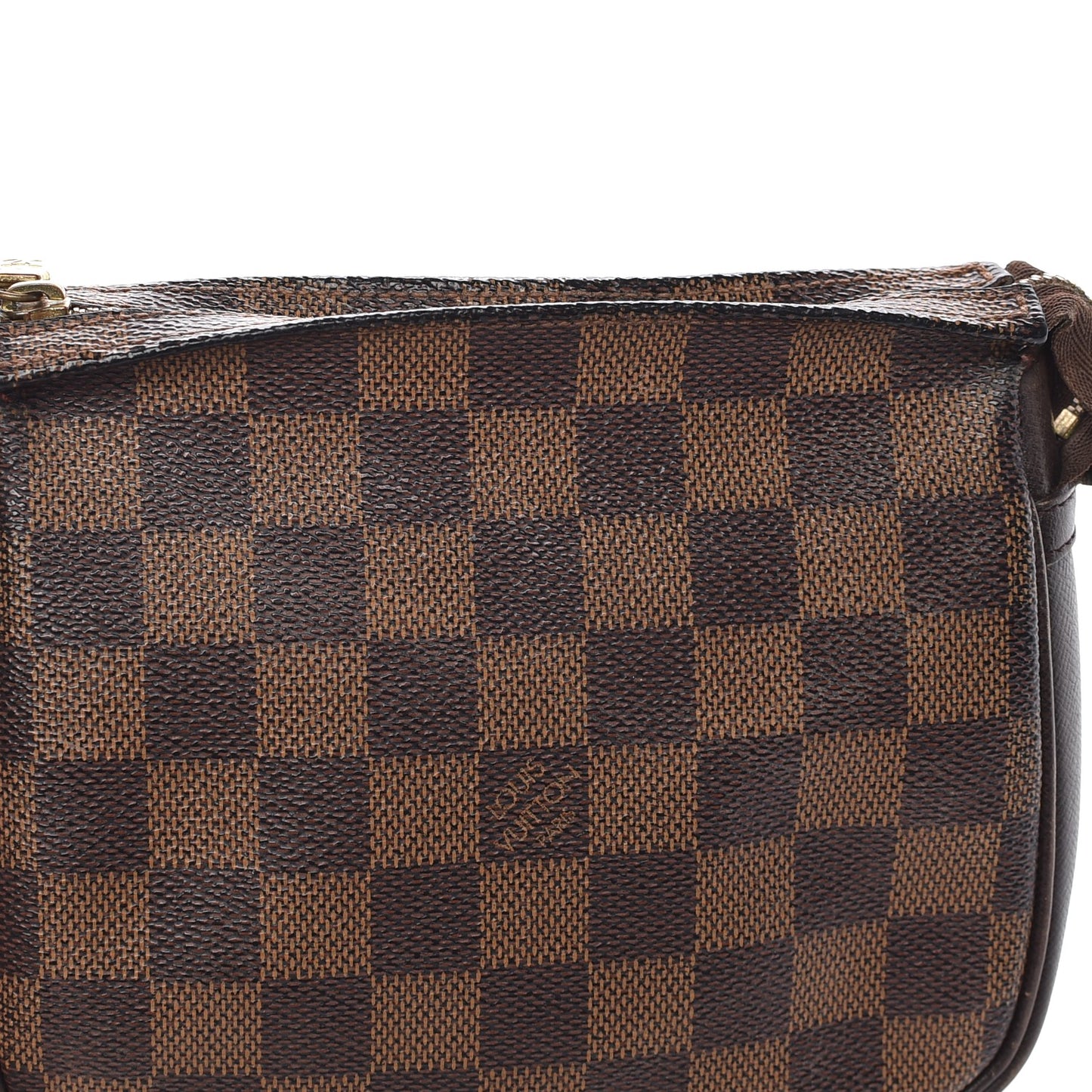 Damier Ebene Trousse Make Up Bag Pochette