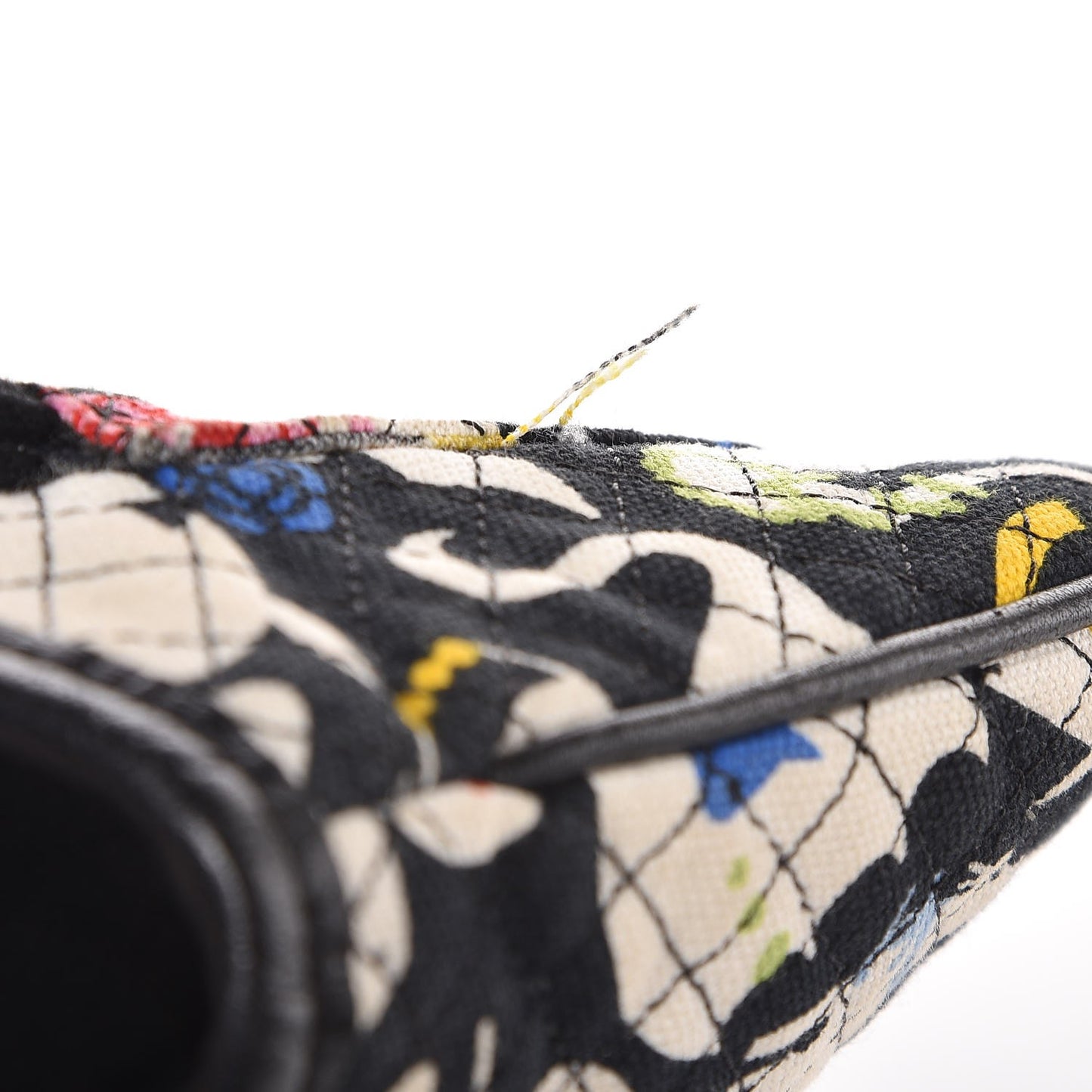 Canvas Animal Printed Cosmetic Pouch Multicolor