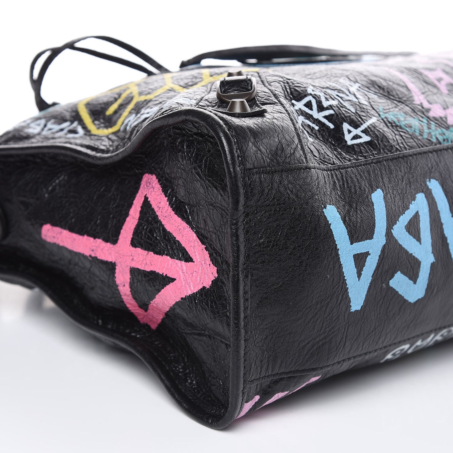 Agneau Graffiti All Over Classic Hardware City Black Multicolor