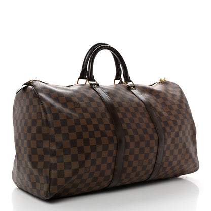 Louis Vuitton Damier Ebene Keepall 50 2 of 12