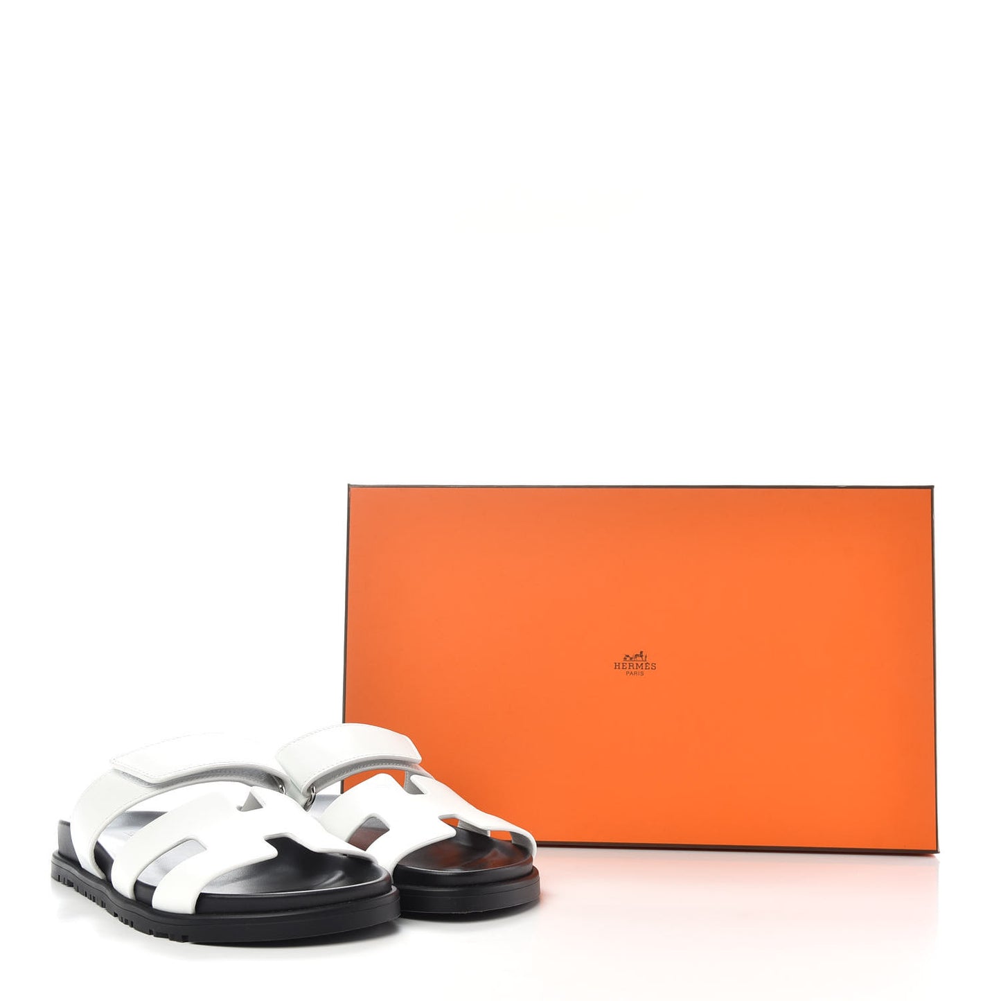 Calfskin Womens Chypre Sandals 36 White