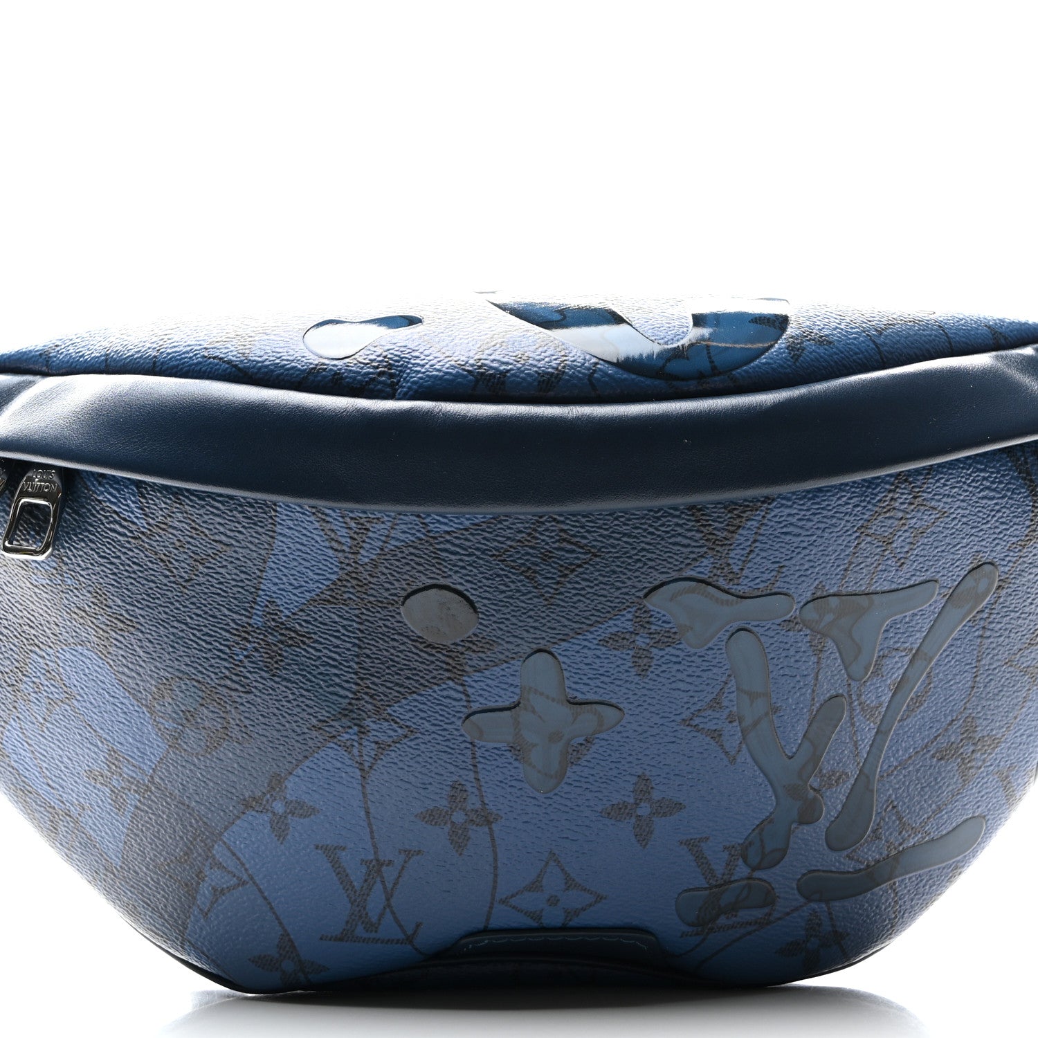 Louis Vuitton Monogram Aquagarden Discovery Bumbag Abyss Blue 7 of 9