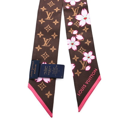 Louis Vuitton LV X TM Silk Monogram Cherry Blossom BB Bandeau Tan 2 of 3