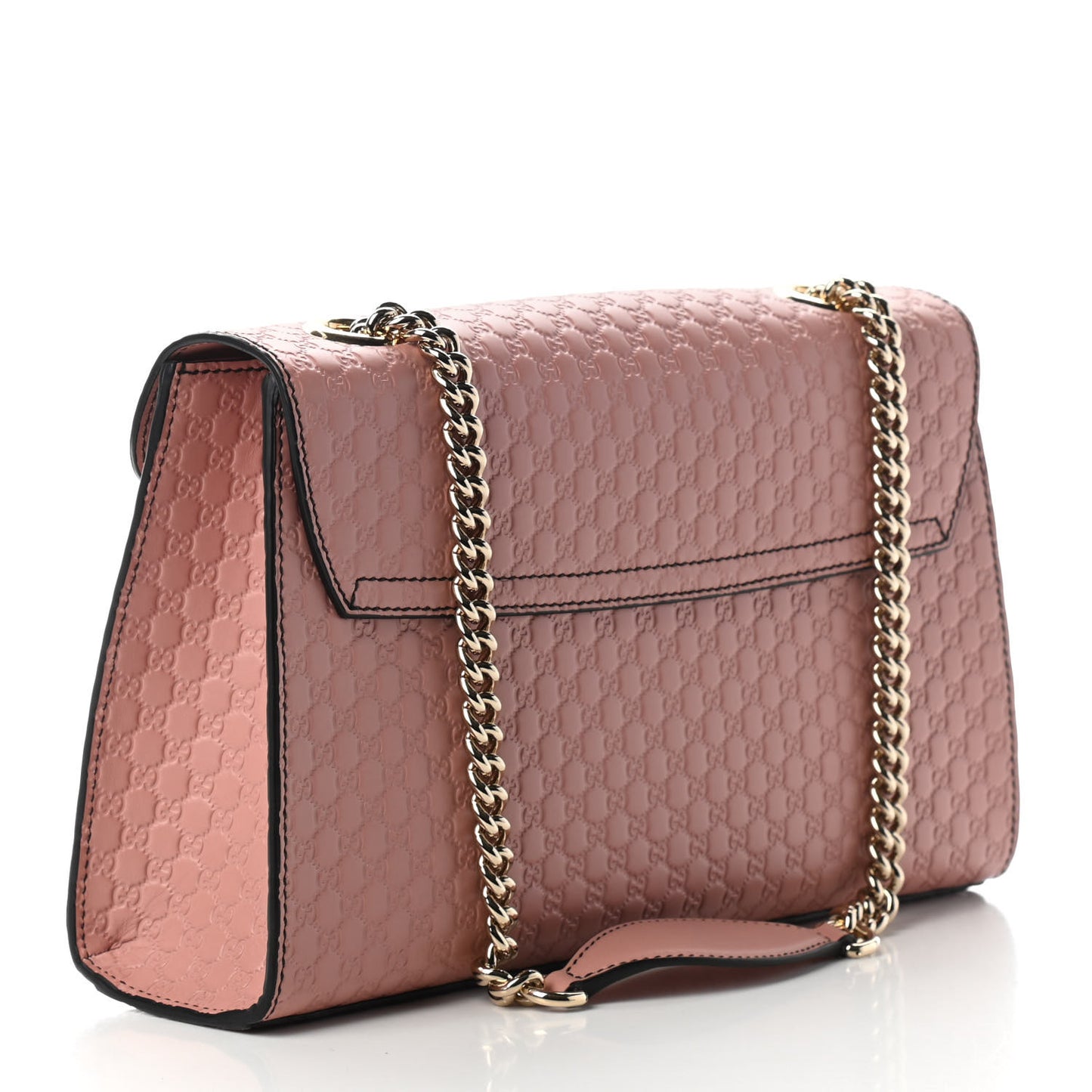 Microguccissima Medium Emily Chain Shoulder Bag Soft Pink