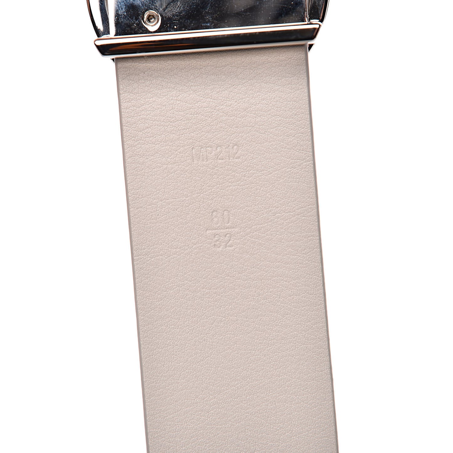 Calfskin 40mm LV Circle Belt 80 32