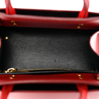 Givenchy Smooth Calfskin Mini Horizon Satchel Red 5 of 10