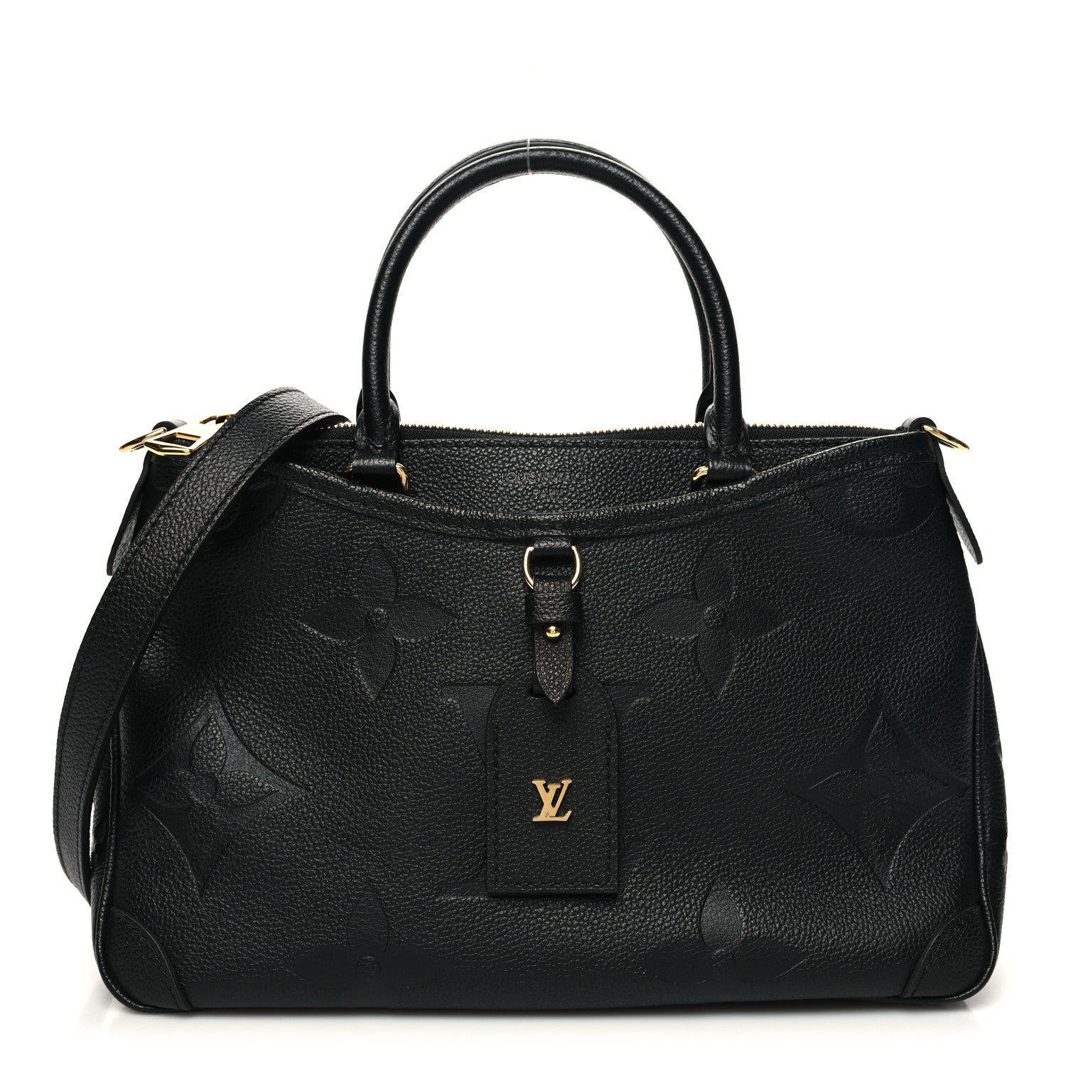 Louis Vuitton Empreinte Monogram Giant Trianon PM Black 1 of 11