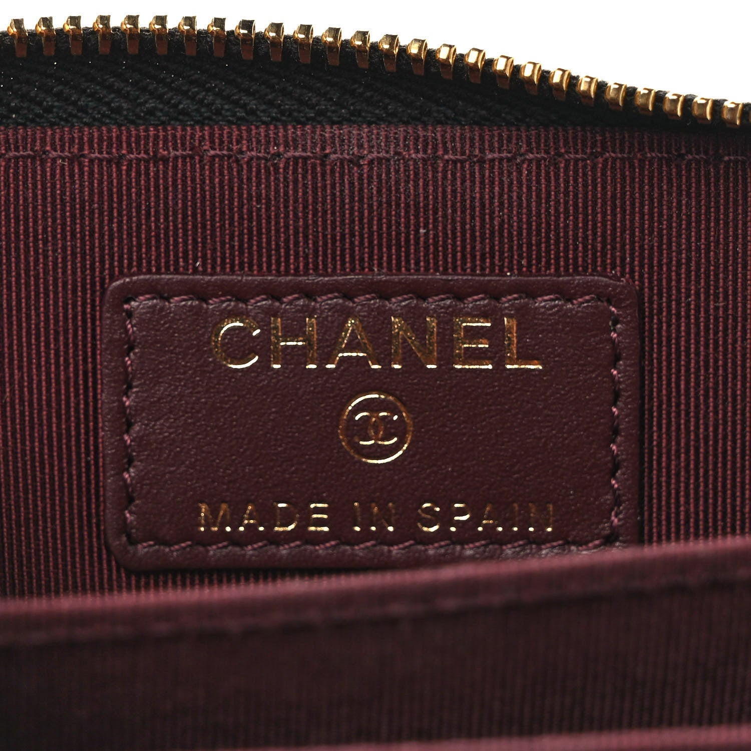 Chanel Caviar Quilted Zip Coin Purse Black 6 of 8