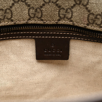 Gucci GG Supreme Monogram Small Joy Tote Dark Brown 6 of 11