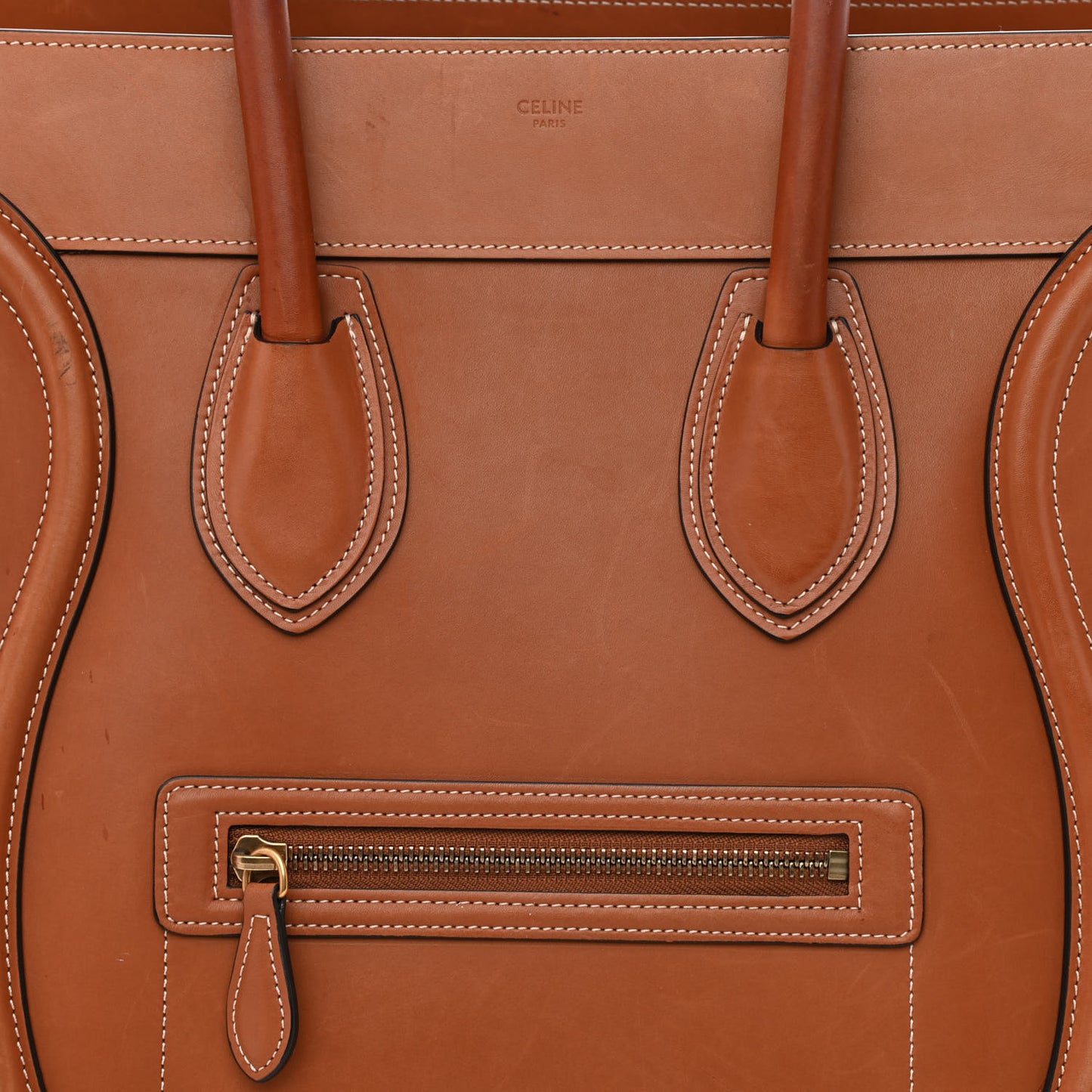 Natural Calfskin Luggage Tan