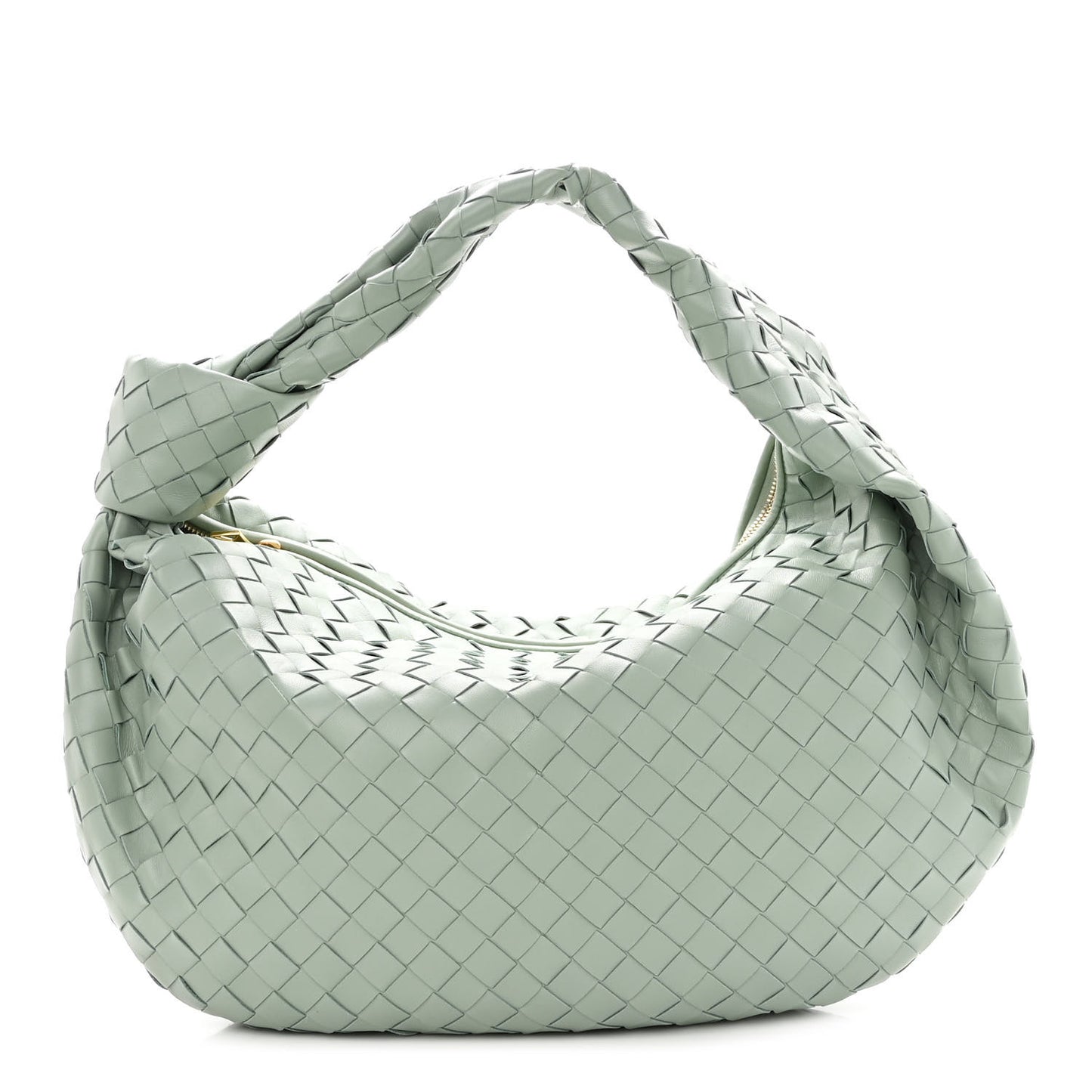 Nappa Intrecciato Small Jodie New Sauge