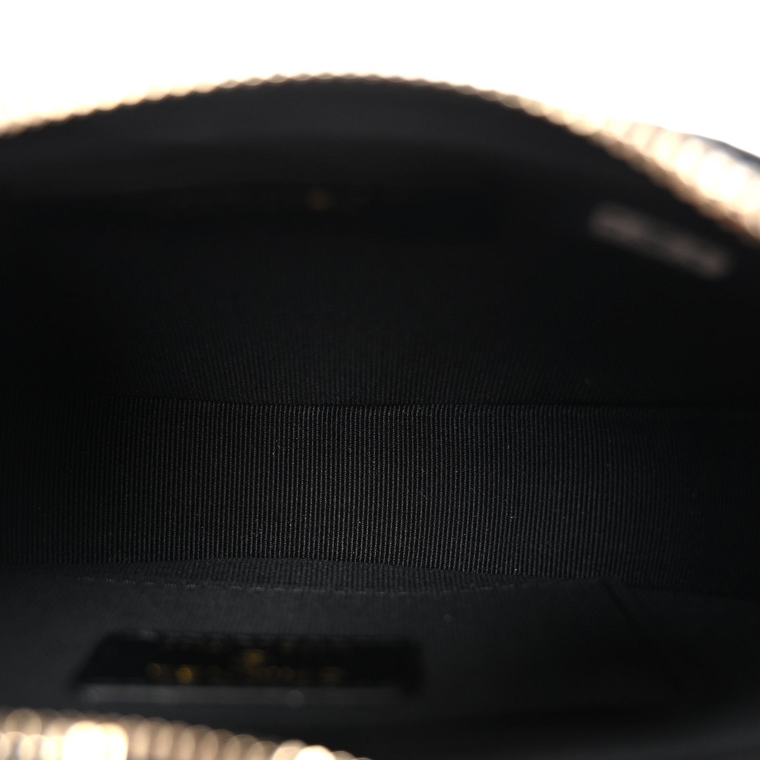 Chanel Velvet Crystal Quilted Chain Hobo Black 5 of 10