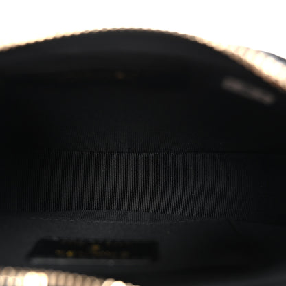 Chanel Velvet Crystal Quilted Chain Hobo Black 5 of 10