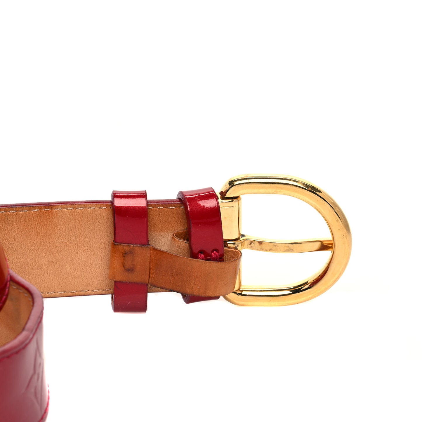 Vernis Ceinture 30mm Belt 80 32 Pomme D'Amour