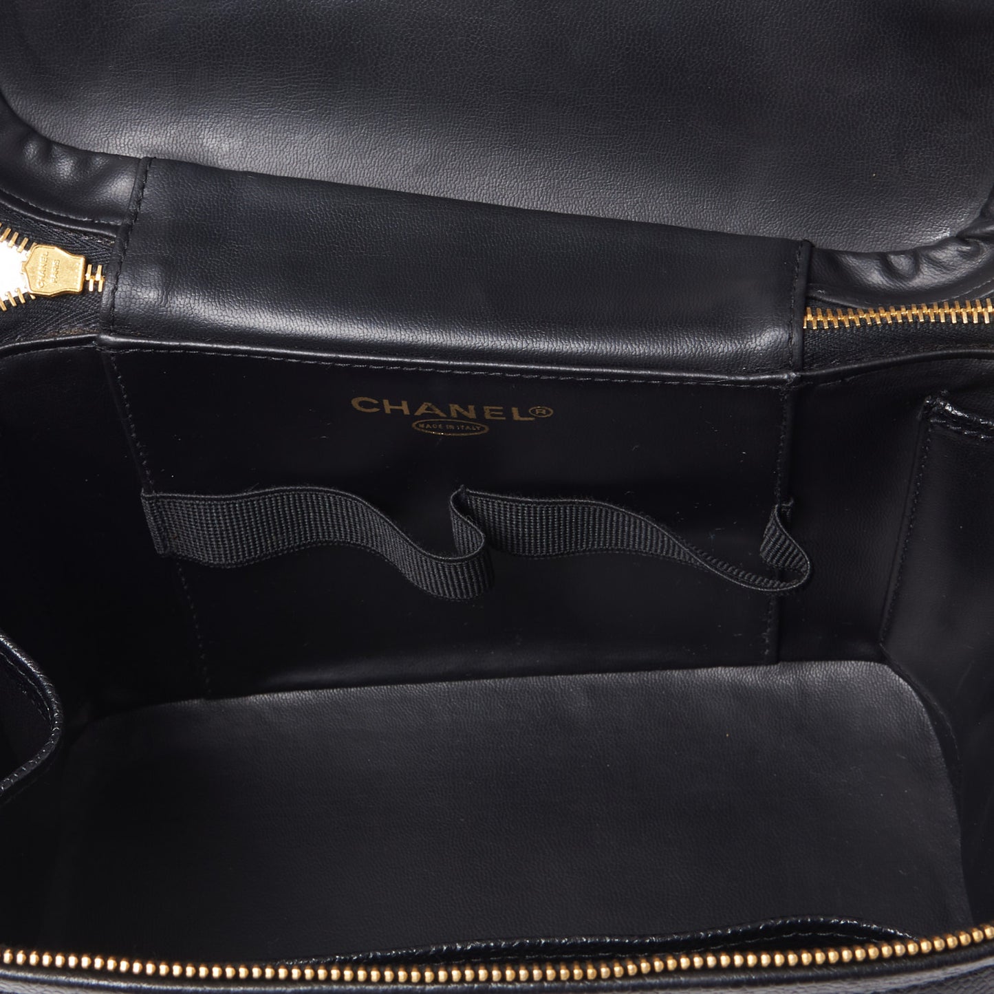 Caviar CC Vanity Train Case Black