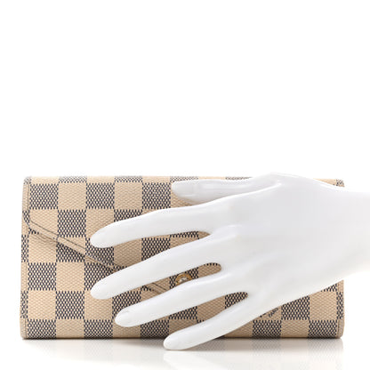 Louis Vuitton Damier Azur Josephine Wallet 2 of 11