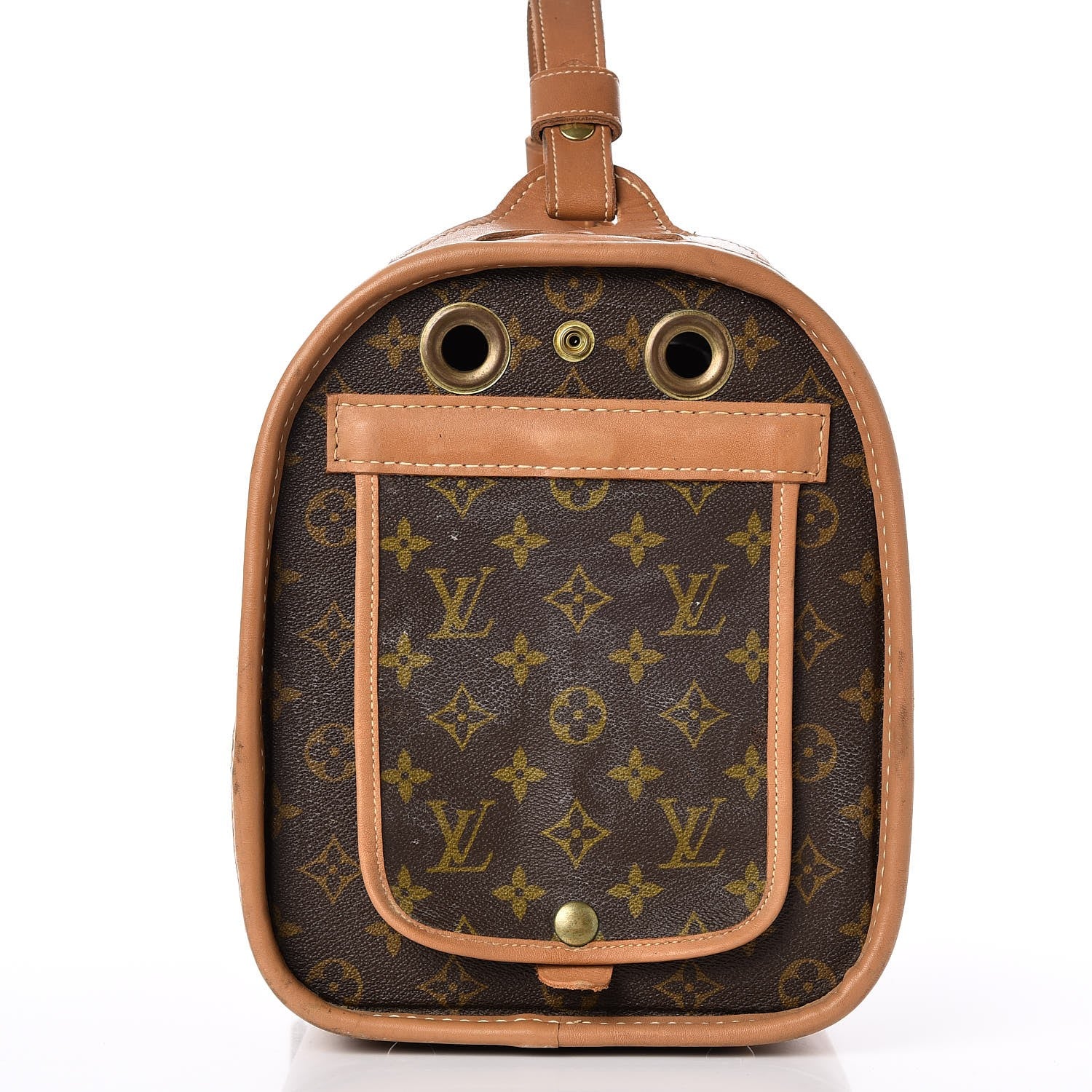 Louis Vuitton Monogram French Company Pet Carrier 7 of 13