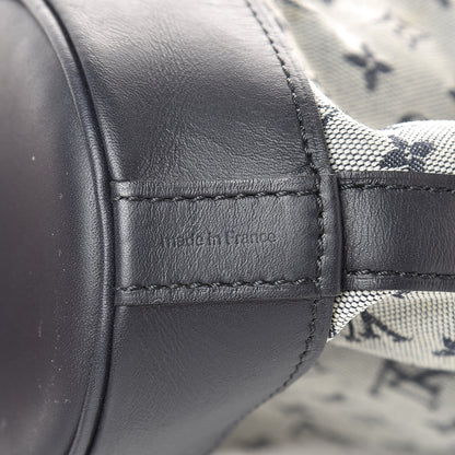 Louis Vuitton Mini Monogram Noelie Blue 8 of 17