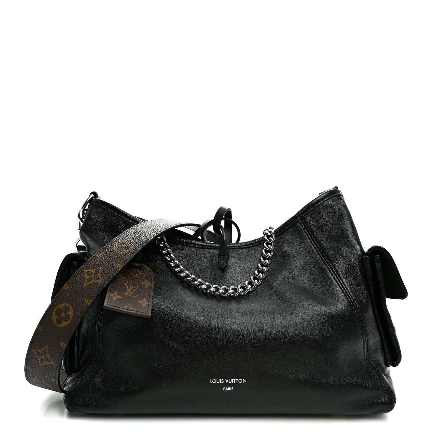 Lambskin CarryAll Cargo Vibe PM Black Black