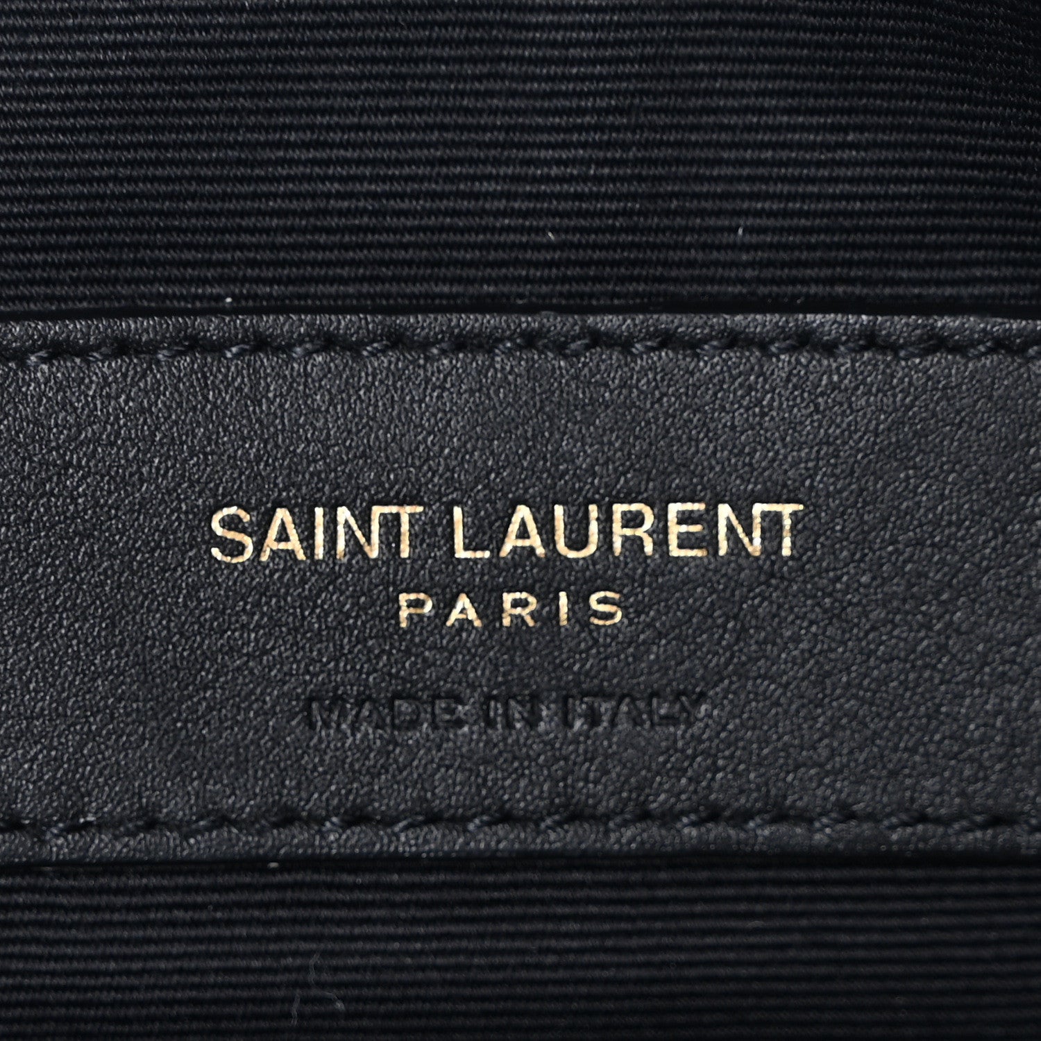 Saint Laurent Grain De Poudre Monogram Belt Bag Black 6 of 10