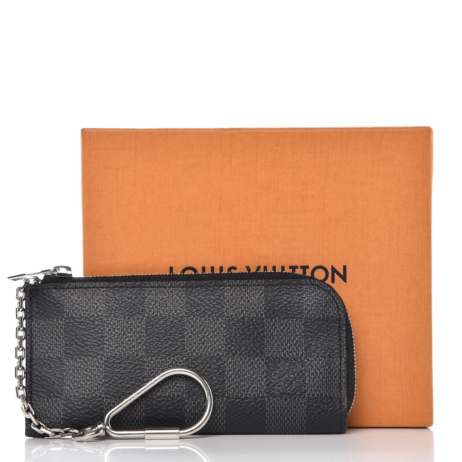 Louis Vuitton Damier Graphite 4 Key Holder 8 of 8