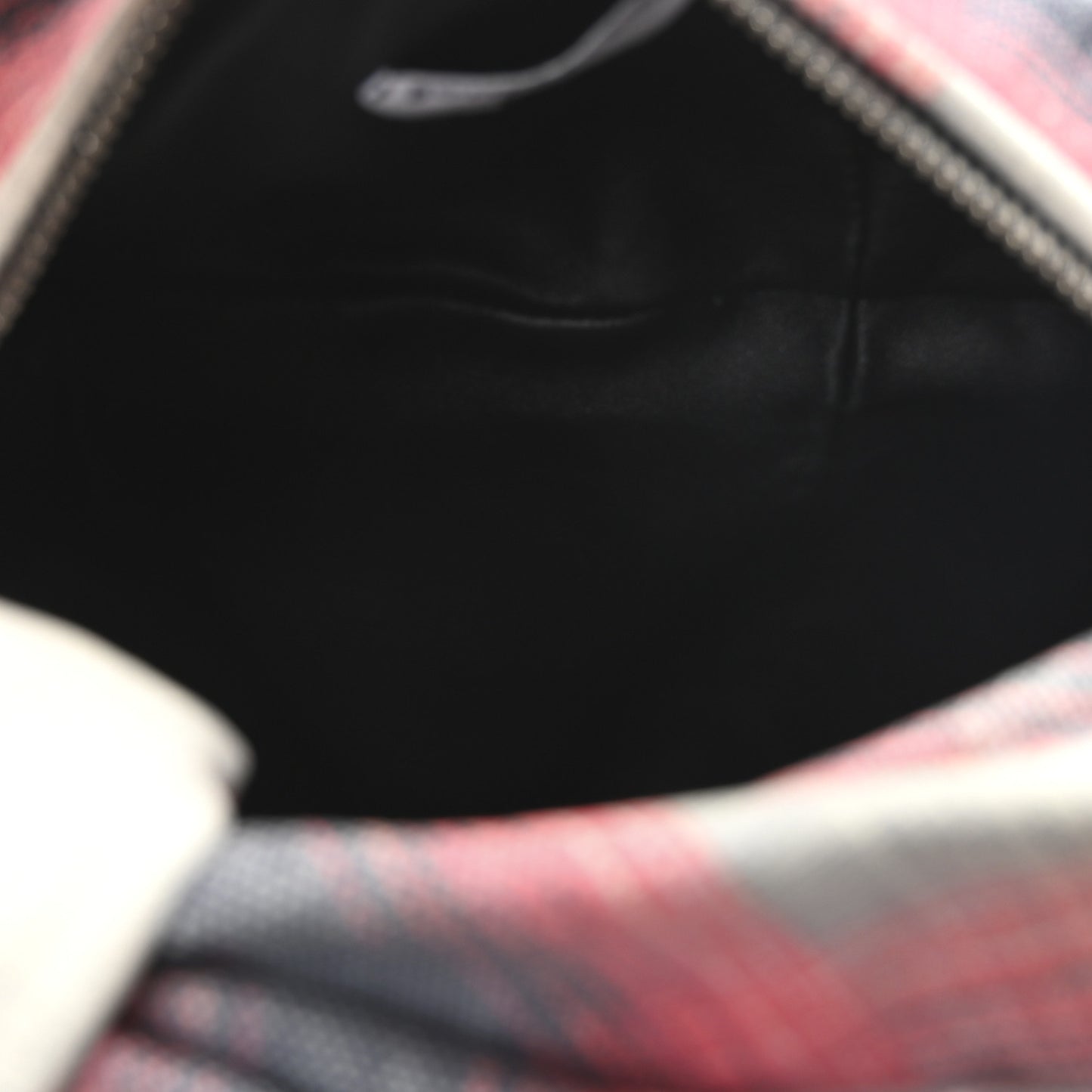 Nappa Tartan Shirt Effect Mini Jodie Grey Red
