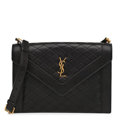 Saint Laurent Lambskin Quilted Mini Gaby Satchel Black 1 of 10