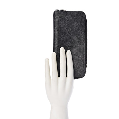 Louis Vuitton Monogram Eclipse Vertical Zippy Wallet 2 of 6