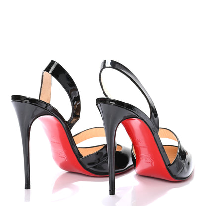 Christian Louboutin Patent Actina 100 Pumps 39 Black 5 of 7