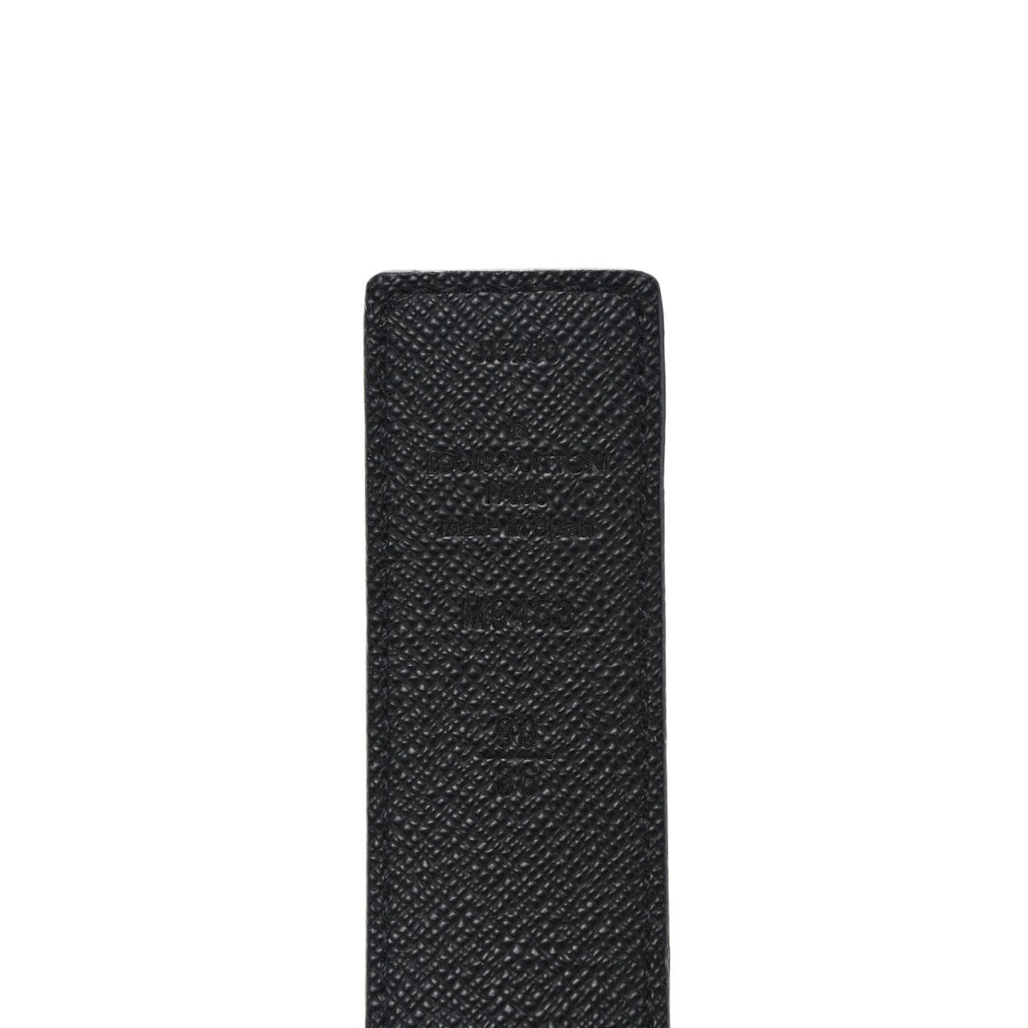 Calfskin Monogram 30mm LV Initiales Reversible Belt 90 36 Black