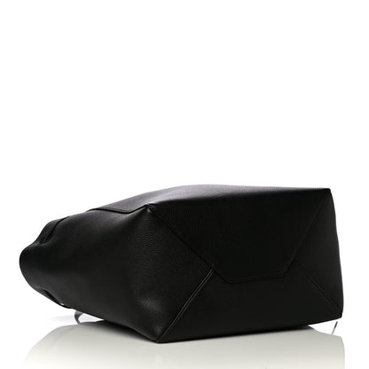 Celine Soft Grained Calfskin Small Belt Cabas Phantom Black 4 of 10