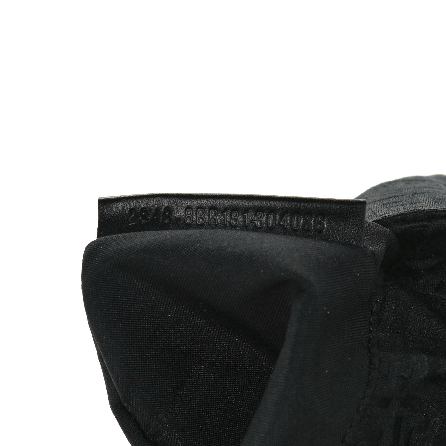 Fendi Zucchino Baguette Black 6 of 10