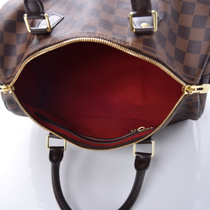 Louis Vuitton Damier Ebene Speedy Bandouliere 30 7 of 9